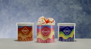 Bobbi’s ice-cream – packaging design
